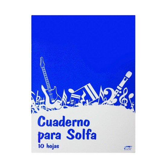 CUADERNO PARA SOLFA FAST CARTA 10H (25)