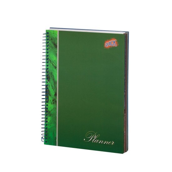 CUADERNO CON ESPIRAL QUICK 150H TD PLANNER (30)