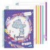 CUADERNO CON ESPIRAL QUICK 150H TD SWEETHEART (30)
