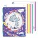 CUADERNO CON ESPIRAL QUICK 150H TD SWEETHEART (30)