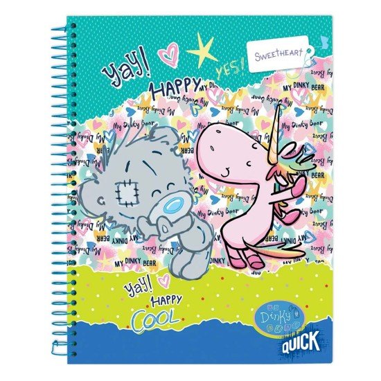 CUADERNO CON ESPIRAL QUICK 150H TD SWEETHEART (30)