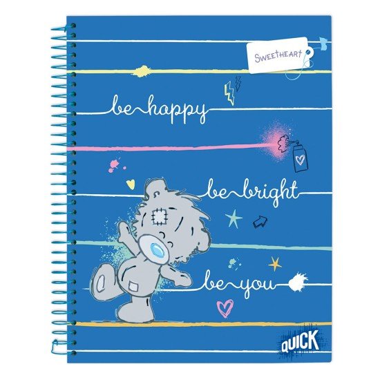 CUADERNO CON ESPIRAL QUICK 150H TD SWEETHEART (30)
