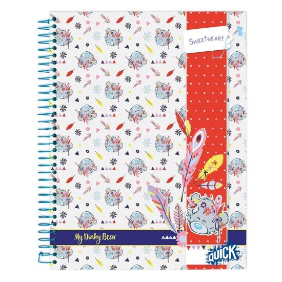 CUADERNO CON ESPIRAL QUICK 150H TD SWEETHEART (30)
