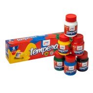 TEMPERA FAST 37ML ESTUCHE DE 06 COLORES (30)