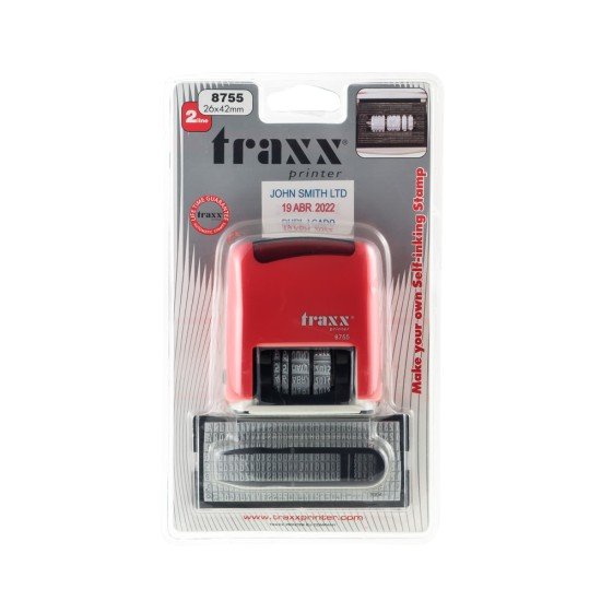 SELLO AUTOMATICO TRAXX 8755 IMPRENTILLA FECHADOR (10)