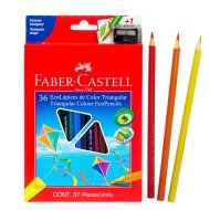 CRAYON DE MADERA FABER CASTELL 120536 36C LARGO (8X4)
