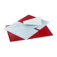 FORROS ADHESIVOS FAST 25X35CM PX25 5522 ROJO (40)