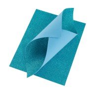 FOAMY DIAMANTINA FAST 8.5X11" PX10 CELESTE (96)
