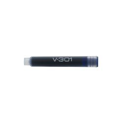 CARTUCHO PARA PLUMA FUENTE ZEBRA V-301 BX5 AZUL