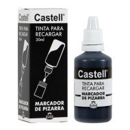TINTA SOLUBLE CASTELL 30ML NEGRO (12X6)