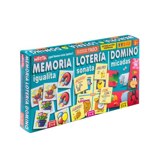 JUEGO METTA 0621 TRIO IGUALITA