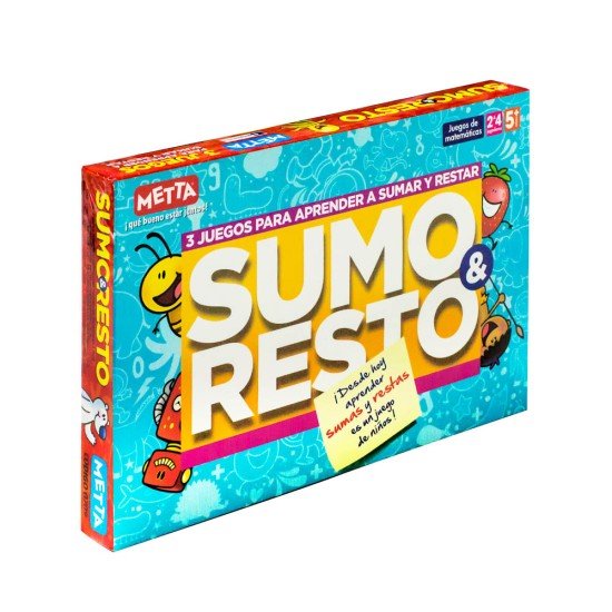 TARJETONAS METTA 0053 SUMA Y RESTA