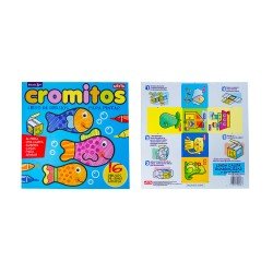 LIBRO PARA COLOREAR METTA 3003 CROMITOS PECES