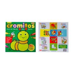LIBRO PARA COLOREAR METTA 3003 CROMITOS GUSANO