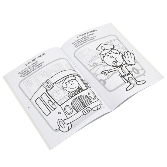 LIBRO PARA COLOREAR METTA 3027 LOS SERVIDORES