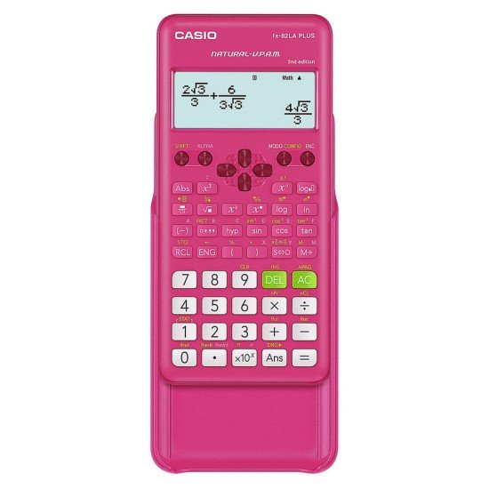 CALCULADORA CIENTIFICA CASIO FX-82LA PLUS-2-PK 252F FUC(40)