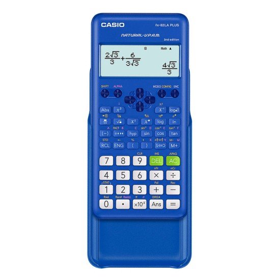 CALCULADORA CIENTIFICA CASIO FX-82LA PLUS-2-BU 252F AZUL(40)