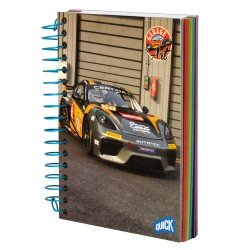 LIBRETA CON ESPIRAL QUICK 150H TD GARAGE ART (108)