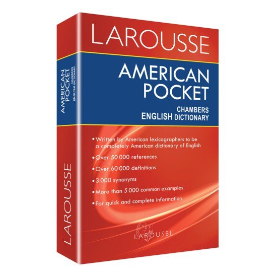 DICCIONARIO LAROUSSE AMERICAN POCKET CHAMBERS ENGLISH (56) 