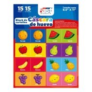 BLOCK CASCARA DE HUEVO FAST CARTA 15H (25)
