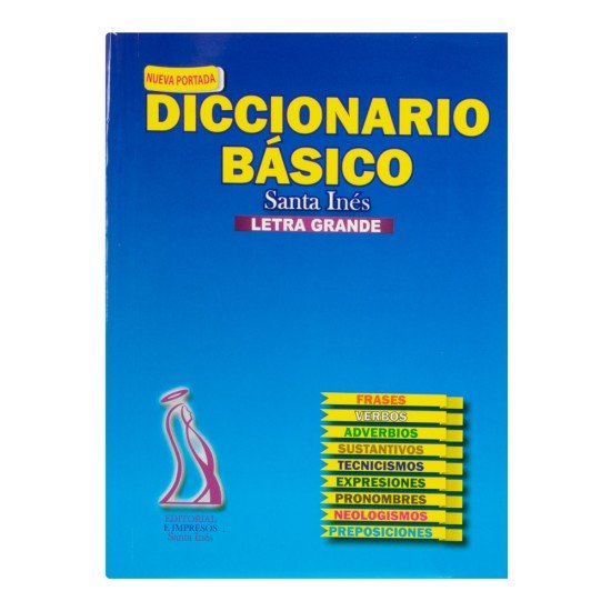 DICCIONARIO SANTA INES MEDIANO PAPEL BOND (72) 