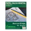 BLOCK PAPEL CALCO IMPERIAL 90/95G CARTA 25H (140)