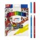 MARCADORES EN ESTUCHE FAST PUNTA FINA 24C (8X12)