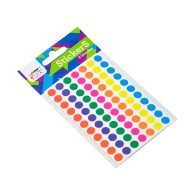 ETIQUETAS FAST 608 REDONDAS DE COLORES 6H (12X24)