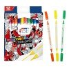MARCADORES EN ESTUCHE FAST DOB PUNTA 12C (12X12)