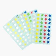 ETIQUETAS FAST 602 ESTRELLAS COLORES 6H (12X24)