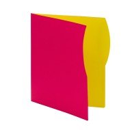 FOLDER FLASHPOP CARTA FUCSIA AMARILLO (5X100)