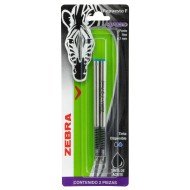 REPUESTO BOLIGRAFO ZEBRA F-301 BX2 AZUL