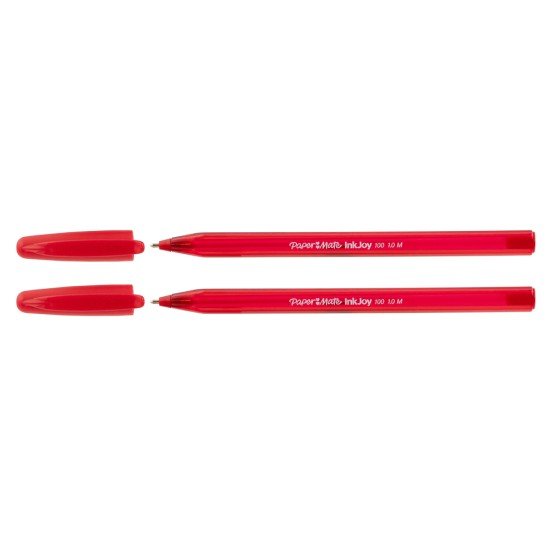 BOLIGRAFO PAPER MATE KILOMETRICO 100 BX2 ROJO