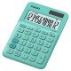 CALCULADORA DE ESCRITORIO CASIO MS-20UC-GN 12D VERDE (40)