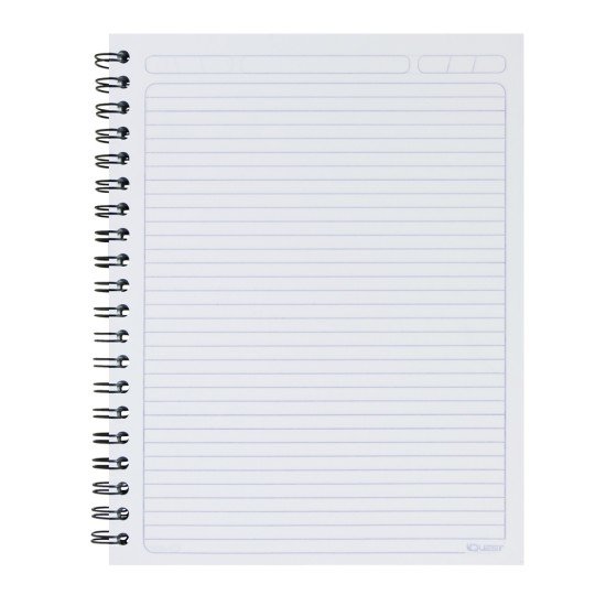 CUADERNO DOBLE ANILLO QUEST 100H TD 242399 RAYADO (30)