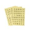 ETIQUETAS FAST 611 LETRAS 6H (12X24)