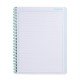 CUADERNO CON ESPIRAL QUICK 100H PLANNER RAYADO (72)