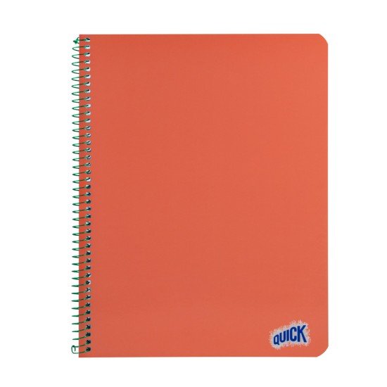 CUADERNO CON ESPIRAL QUICK 100H PLANNER RAYADO (72)