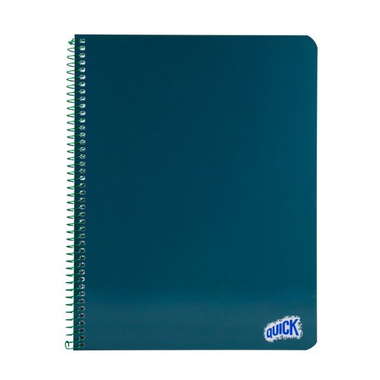 CUADERNO CON ESPIRAL QUICK 100H PLANNER RAYADO (72)