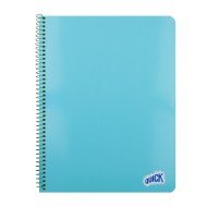 CUADERNO CON ESPIRAL QUICK 100H PLANNER CUADROS (72)