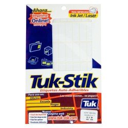 ETIQUETAS TUK-STIK A11 13X38MM SX900 UNIDADES (20)