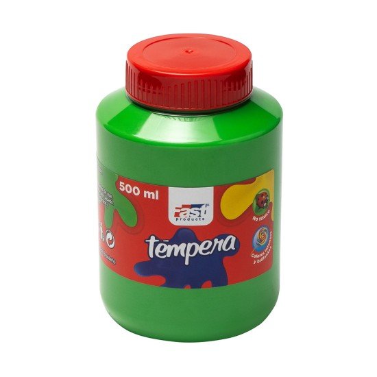 TEMPERA FAST 500ML 510 VERDE HOJA (6)