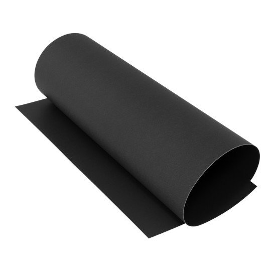 CARTULINA CASCARA DE HUEVO 215G 18X25.5" NEGRO (25)