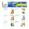 ETIQUETAS PARA CUADERNO FAST BX2 SELVA (6X24)