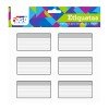 ETIQUETAS PARA CUADERNO FAST BX2 NEGRO (6X24)