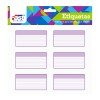 ETIQUETAS PARA CUADERNO FAST BX2 MORADO (6X24)