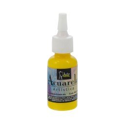 ACUARELA LIQUIDA CREATEX 15ML 372 AMARILLO TRANSPARENTE (6)