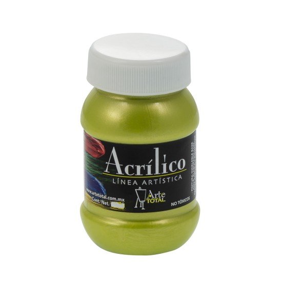 PINTURA ACRILICA CREATEX 100ML METALICA 151 AMARILLO LIMON
