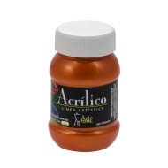 PINTURA ACRILICA CREATEX 100ML METALICA 158 NARANJA TORNASOL