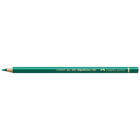 CRAYON DE MADERA FABER CASTELL POLI 264 DARK PHTHALO GREEN